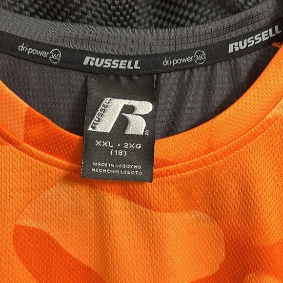 Russell XXL size 18 youth boys set of 2 camo shirts. - Picture 7 of 9